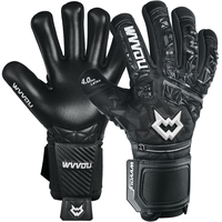 WVVOU Guardian 2.0 Goalie Gloves for Adults and Youth, High Performance Goalkeeper Gloves with 5 Detachable Finger Saves, Br...