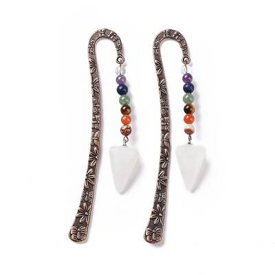 Natural Quartz Crystal Bookmark