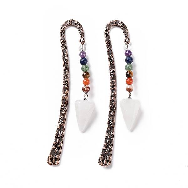 Natural Quartz Crystal Bookmark