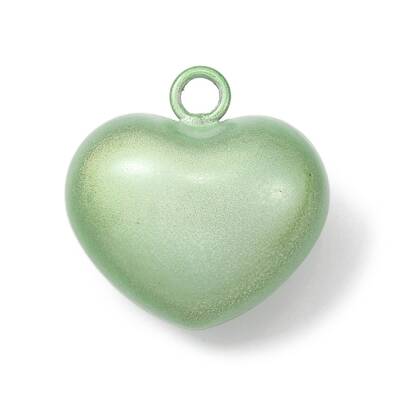 Spray Printed Alloy Bell Pendants