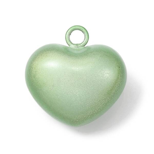 Spray Printed Alloy Bell Pendants