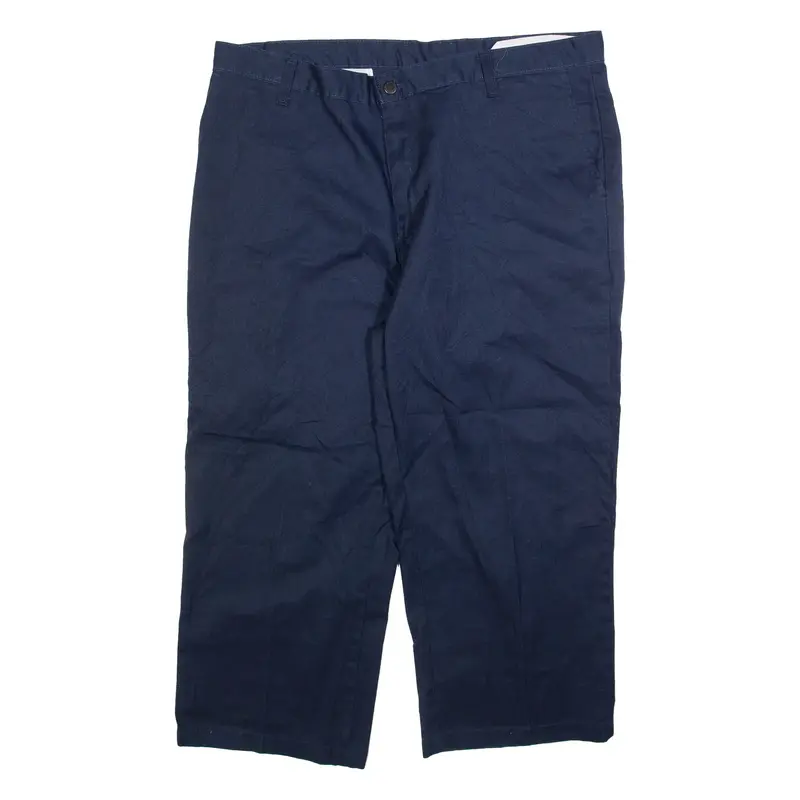 DICKIES Mens Trousers Blue Regular Straight W40 L24