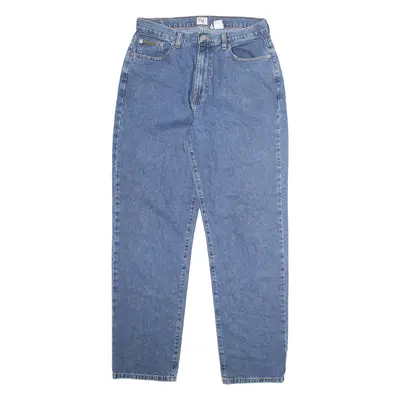 CALVIN KLEIN JEANS Womens Jeans Blue Regular Straight W30 L31