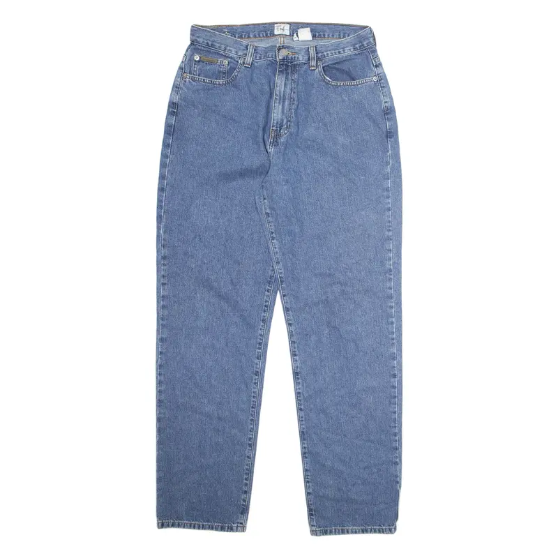 CALVIN KLEIN JEANS Womens Jeans Blue Regular Straight W30 L31