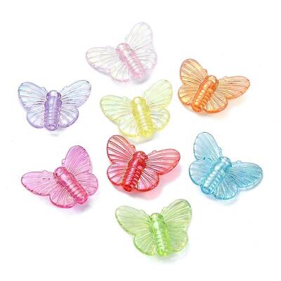 Transparent Acrylic Beads