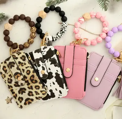 Beaded Wristlet and Wallet - perfect gift for woman