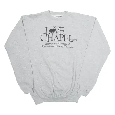 PUMA Love Chapel Center Mens Sweatshirt Grey USA XL