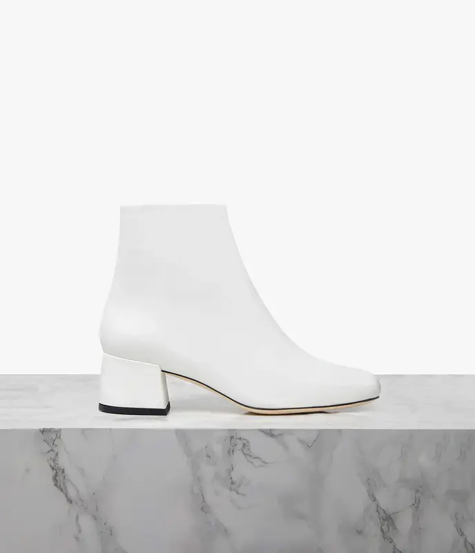 PARADE WHITE SOFT LEATHER | UK Size: 5 | Width: Regular