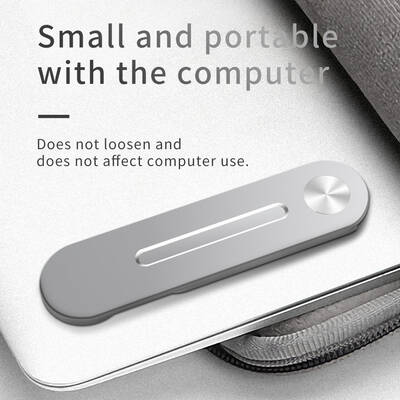 Screen Support Holder Laptop Side Mount Connect Tablet Bracket Multifunctional Bracket Adjustable Cell Phone Holder | Color: ...