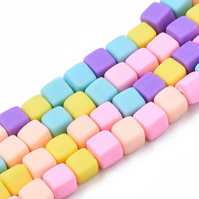 Handmade Polymer Clay Beads Strands