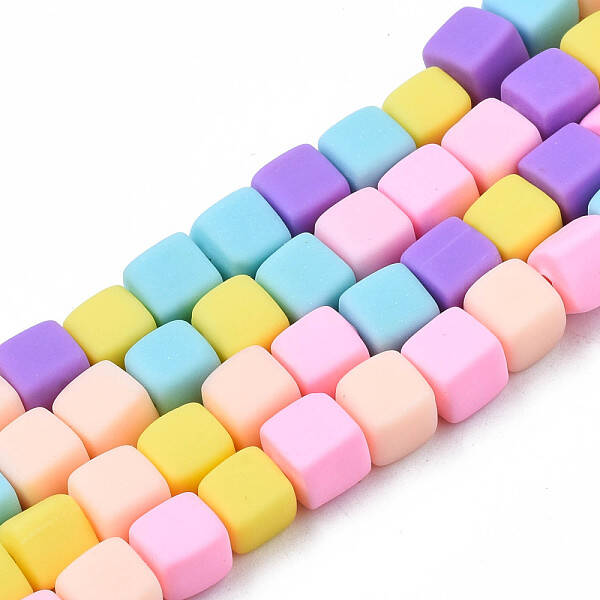 Handmade Polymer Clay Beads Strands