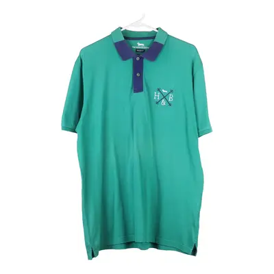 Harmot & Blaine Polo Shirt - 2XL Green Cotton