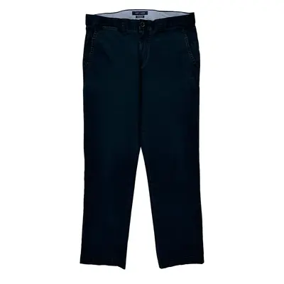 Tommy Hilfiger Chinos - 33W 30L Navy Cotton Blend