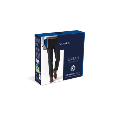 Sigvaris Urban New Bas de Contention pour Hommes Long Noir L