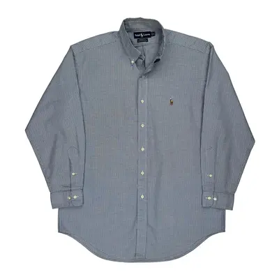 Ralph Lauren Shirt - Large Blue Cotton