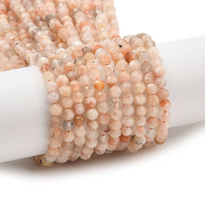 Natural Sunstone Beads Strands