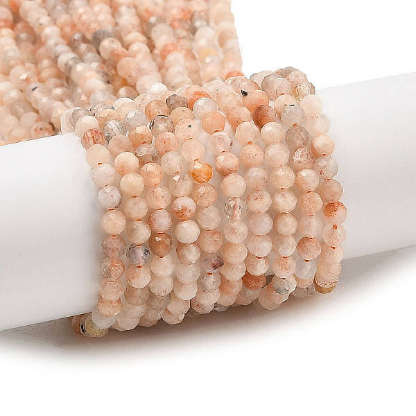 Natural Sunstone Beads Strands