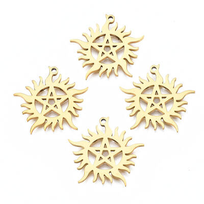 Ion Plating(IP) 201 Stainless Steel Pendants