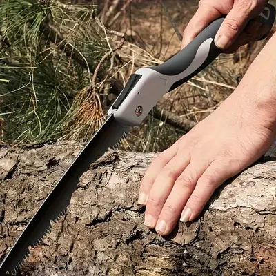 Folding Saw, 1 Count Outdoor Garden Hand Saw, Handheld Saw for Woodworking, Tree Branch Saw, Pruning Saws, Gardening Tool Acc...