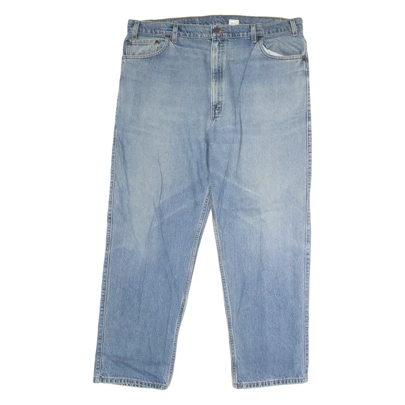 LEVI'S 560 Mens Jeans Blue Relaxed Straight 90s Stone Wash W42 L30