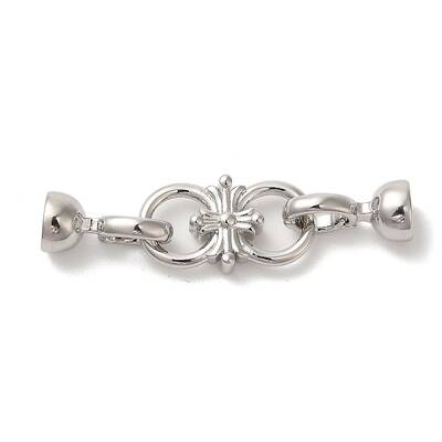 Brass Fold Over Clasps