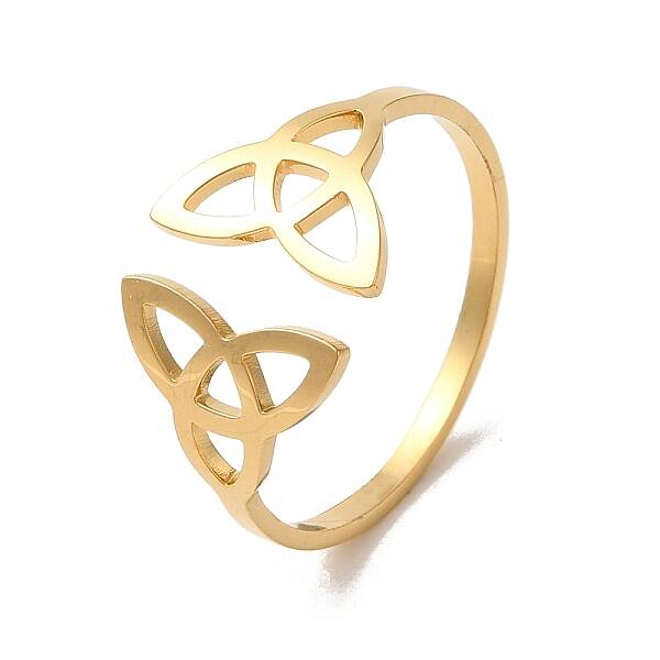 304 Stainless Steel Open Cuff Ring