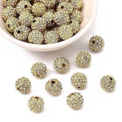 Alloy Rhinestone Beads