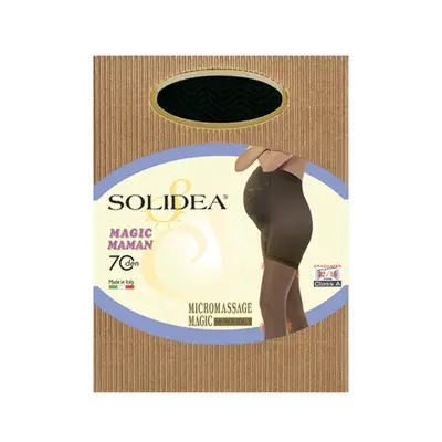 Solidea Magic Maman 70 Den Anatomical Tights Compression 12 15mmHg 5XXL Moka