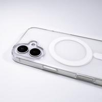 IPhone 16 Case, Compatible with MagSafe Strong Magnetic Slim Clear Case | Military Grade Protective & Shockproof Rugged Drop ...