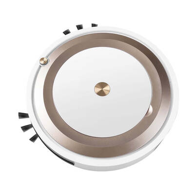 Intelligent Vacuum Cleaner Remote-Controlled By Sweeping Robot App | Color: Gold | Electrical outlet: USB