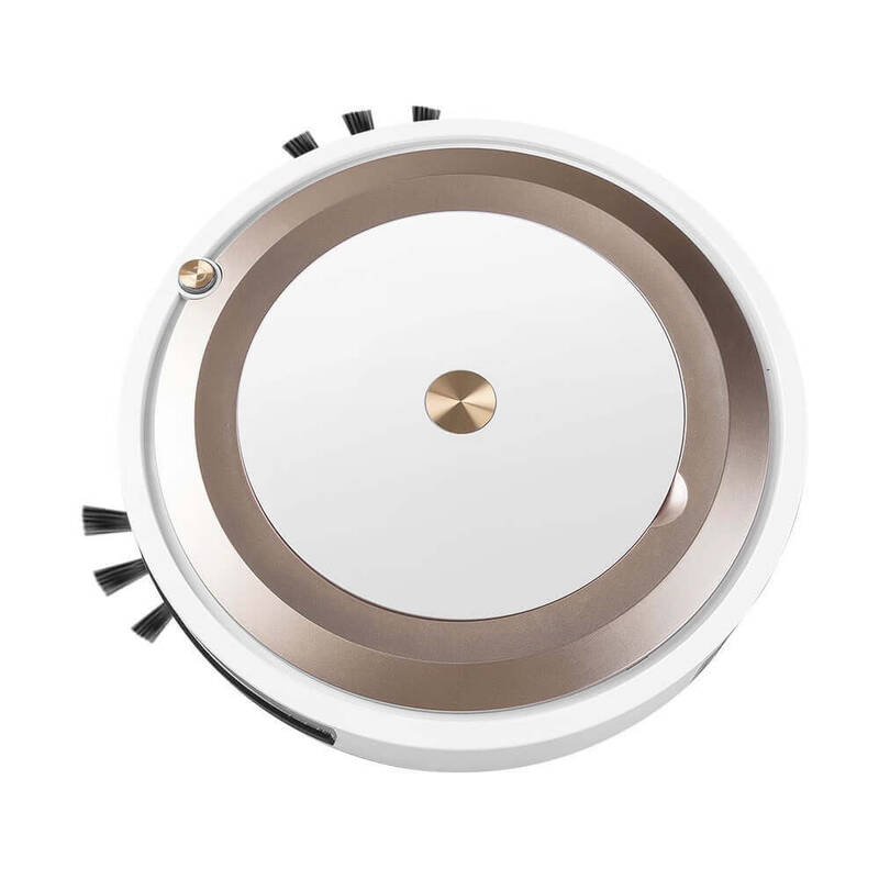 Intelligent Vacuum Cleaner Remote-Controlled By Sweeping Robot App | Color: Gold | Electrical outlet: USB
