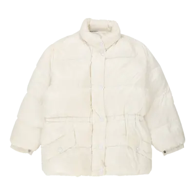 Moncler Puffer - XL White Down And Feather | Size: x-large