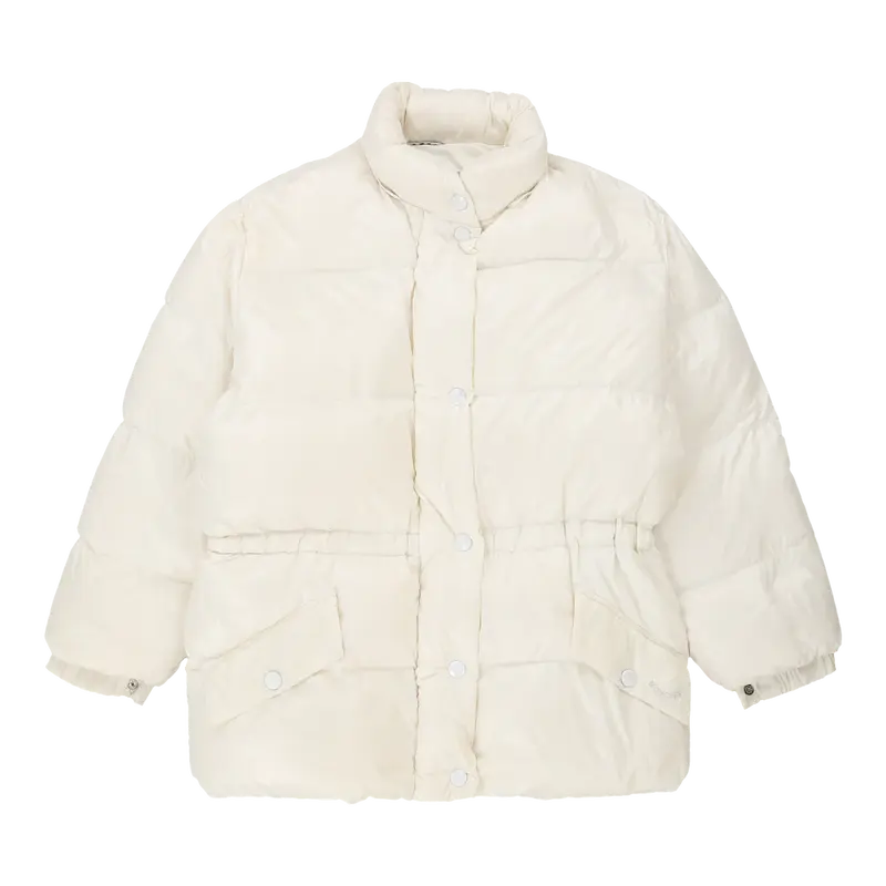 Moncler Puffer - XL White Down And Feather | Size: x-large