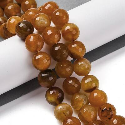 Natural Dragon Veins Agate(Dyed & Heated) Beads Strands