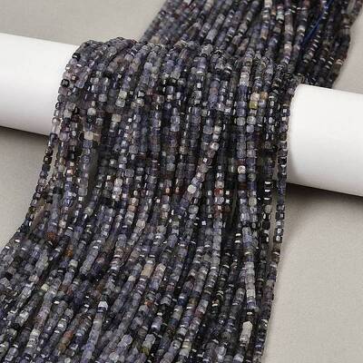 Natural Iolite Beads Strands
