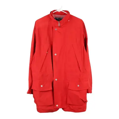 Maxi Mark Jacket - Large Red Nylon