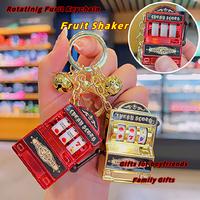 【Buy One Get One Free (Random Color)】Entertainment Toy Keychain Rotating Fruit Keychain 2025 Summer Fashion Accessory For...