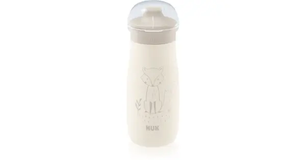 NUK Mini-Me Sip Baby Bottle White 9months+ 300ml