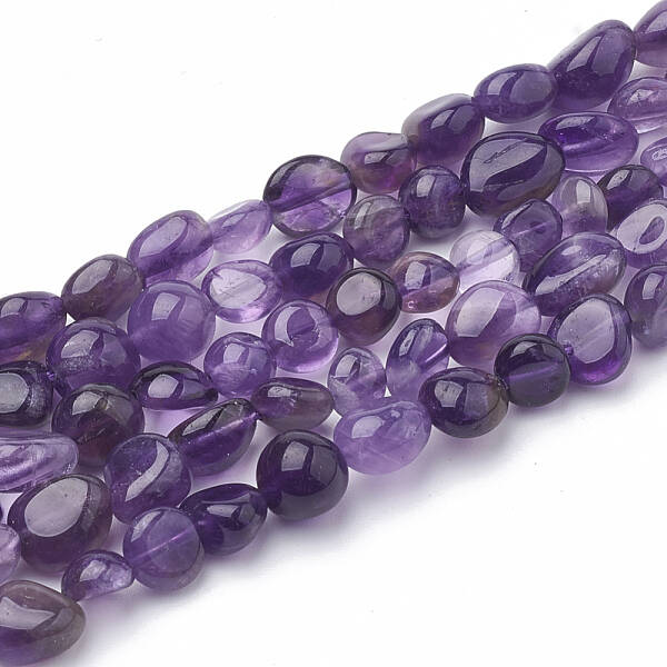 Natural Amethyst Beads Strands