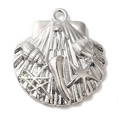 Rack Plating Brass Pendants