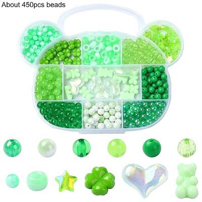 DIY Acrylic Beads Bracelets Jewelry Making Kits