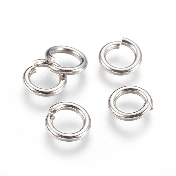 Tarnish Resistant 304 Stainless Steel Open Jump Rings