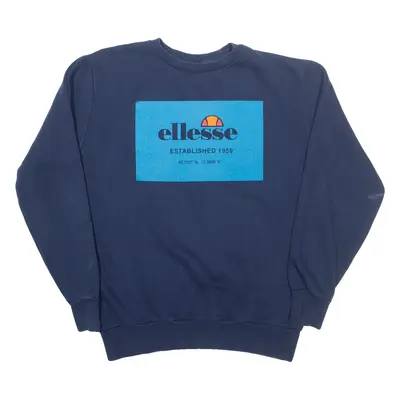 ELLESSE Mens Sweatshirt Blue M