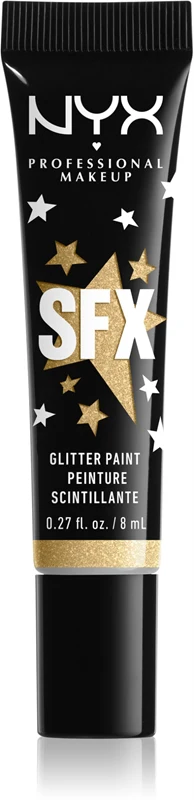 NYX Professional Make-up Halloween Paint glitter for face and body color 02 Broomstick Baddie 8 ml