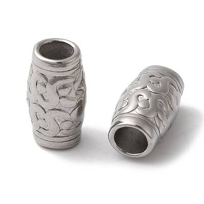 Non-Tarnish 304 Stainless Steel European Beads