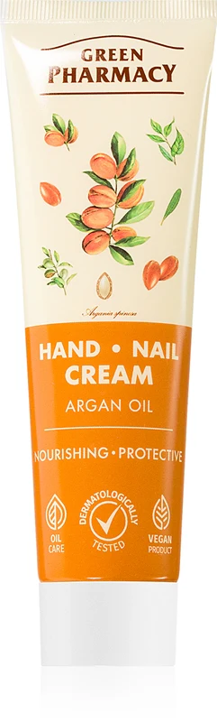 Green Pharmacy Argan nourishing and protective cream for hands and nails 100 ml