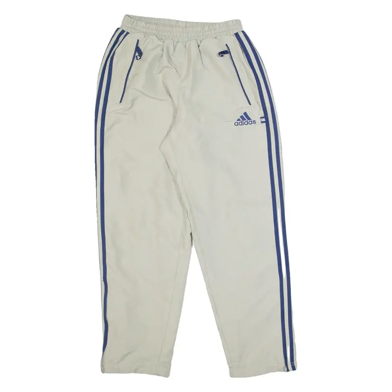 ADIDAS Mens Track Pants Green Straight M W24 L28