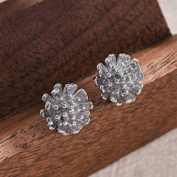Brass Stud Earrings