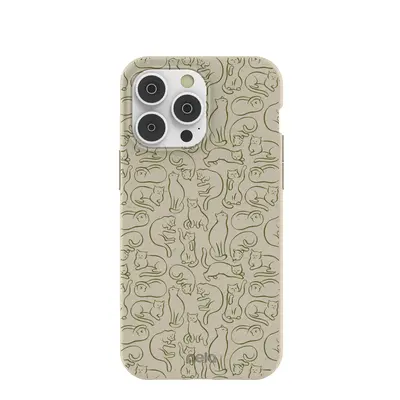 London Fog Say Meow iPhone 14 Pro Max Case