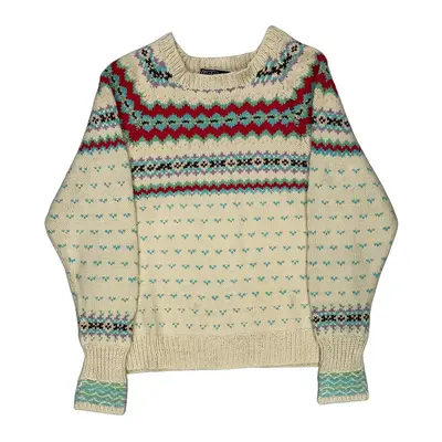 Polo By Ralph Lauren Jumper - Medium Cream Wool